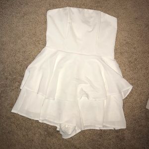 White Princess Polly romper.